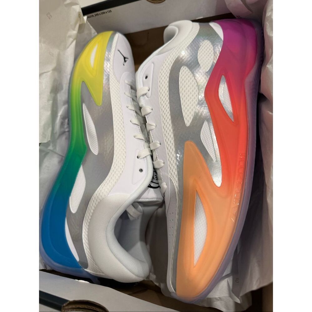 Jordan Men's Heir Series 2 EYBL Athletic Basketball Shoes Multicolor Size 15.5